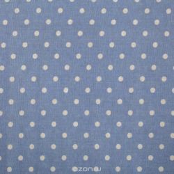 Ткань Mas d'Ousvan "Moon bleu", цвет: небесно-голубой, 110 х 100 см. BOO.BCH
