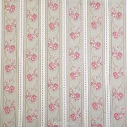 Ткань "Eva beige", ширина 110см, в упаковке 1м, 100% хлопок, коллекция "Les rouges et roses" /Изысканно-красный/. BEVA.GR