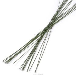 Проволока для флористики "Fleur", цвет: зеленый, 22х12, 20 шт