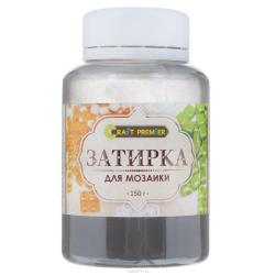 Затирка для мозаики "Craft Premier", цвет: графитовый, 150 г