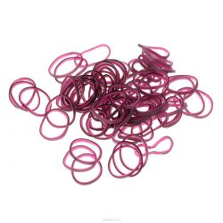 Набор резиночек "Rainbow Loom", цвет: фуксия, 600 шт