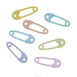 Пуговицы декоративные Buttons Galore & More "Diaper Pins", 7 шт