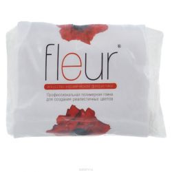 Глина полимерная "Fleur", цвет: белый, 200 г