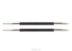 Спицы съемные KnitPro "Karbonez", для длины тросика 28-126 см, диаметр 4,5 мм, 2 шт