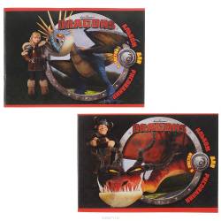 Набор альбомов для рисования Action! "Dragons", 8 листов, 2 шт