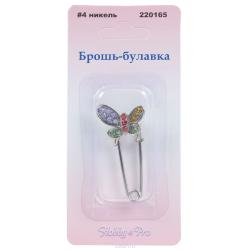 Брошь-булавка "Hobby & Pro", цвет: мульти. 7707528