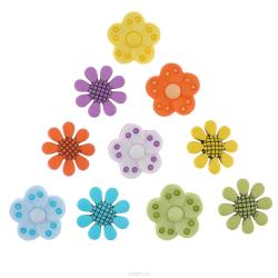 Пуговицы декоративные Buttons Galore & More "Craft Buttons", 10 шт
