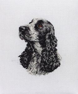 Набор для вышивания крестом Anchor "Cocker Spaniel", 11 х 8 см