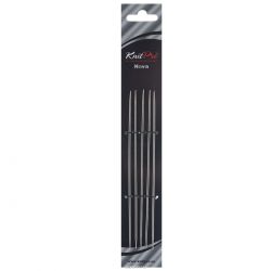 Спицы KnitPro "Nova Metal", никелированные, чулочные, диаметр 2 мм, 5 шт