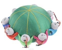 Игольница декоративная "Hobby&Pro", цвет: зеленый