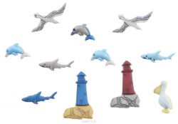 Пуговицы декоративные Buttons Galore & More "On The Cape", 11 шт