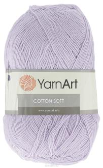 Пряжа для вязания YarnArt "Cotton Soft", цвет: сиреневый (19), 600 м, 100 г, 5 шт