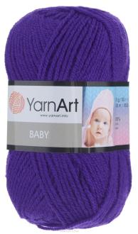 Пряжа для вязания YarnArt "Baby", цвет: фиолетовый (203), 150 м, 50 г, 5 шт