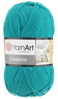 Пряжа для вязания YarnArt "Charisma", цвет: бирюзовый (11448), 200 м, 100 г, 5 шт