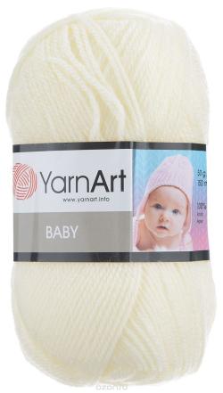 Пряжа для вязания YarnArt "Baby", цвет: кремовый (502), 150 м, 50 г, 5 шт
