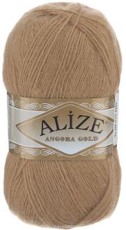 Пряжа для вязания Alize "Angora Gold", цвет: карамель (127), 550 м, 100 г, 5 шт
