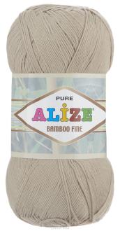 Пряжа для вязания Alize "Bamboo Fine", цвет: молочно-бежевый (76), 440 м, 100 г, 5 шт