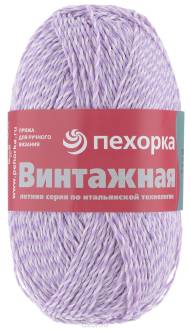 Пряжа для вязания Пехорка "Винтажная", цвет: розово-сиреневый (858), 240 м, 100 г, 5 шт