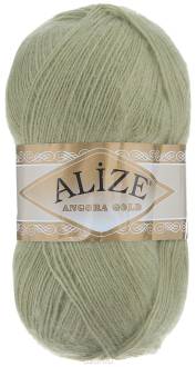 Пряжа для вязания Alize "Angora Gold", цвет: оливковый (569), 550 м, 100 г, 5 шт