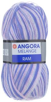 Пряжа для вязания YarnArt "Angora Ram. Melange", цвет: сиреневый, светло-розовый, белый (712), 500 м, 100 г, 5 шт