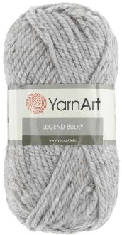 Пряжа для вязания YarnArt "Legend Bulky", цвет: серый (8801), 100 м, 100 г, 5 шт