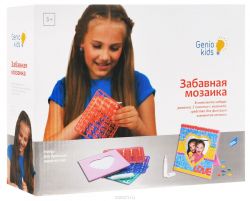 Genio Kids Набор для детского творчества Забавная мозаика