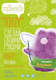 Toyzy Набор по вязанию Котофея