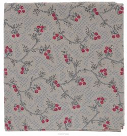 Ткань Mas d'Ousvan "Eloa Chambray", 110 см х 100 см. BLOA.CHYR
