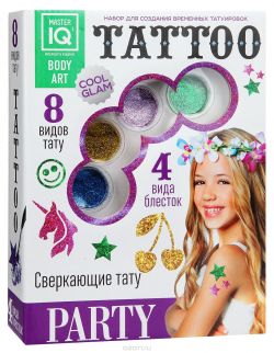 Master IQ Набор для создания временных татуировок Tattoo Party