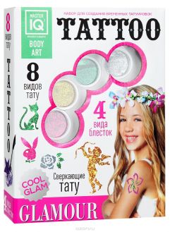 Master IQ Набор для создания временных татуировок Tattoo Glamour