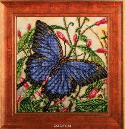 Набор для вышивания бисером Кроше "Небесное совершенство", 19 x 20 см