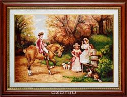 Набор для вышивания крестом Expressions needlework kits "Встреча", 42 х 28 см
