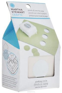 Фигурный дырокол для всей страницы Martha Stewart "Гвоздика". EKS-42-90013