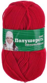 Пряжа для вязания Астра "Mix Wool", цвет: красный, 250 м, 100 г, 3 шт