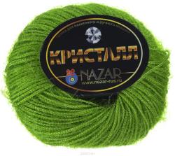 Пряжа для вязания Nazar "Кристалл", цвет: светло-зеленый (1215), 125 м, 50 г, 10 шт