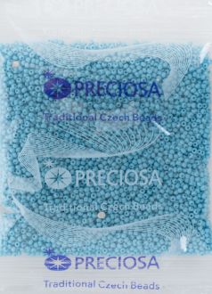 Бисер Preciosa "Ассорти", непрозрачный, цвет: светло-голубой (12), 50 г. 163142