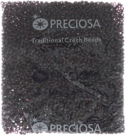 Бисер Preciosa "Ассорти", непрозрачный, цвет: темно-фиолетовый (03), 50 г. 163142