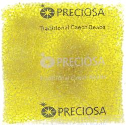 Бисер Preciosa "Ассорти", прозрачный, цвет: желтый (18), 50 г