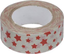 Скотч декоративный ScrapBerry's "Vintage Circus. Звезды", 1,5 х 800 см
