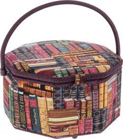 Шкатулка для рукоделия RTO "Книги", с вкладышем, 31,5 х 31,5 х 20 см