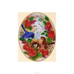 Канва для вышивания бисером Hobby&Pro "Гнездышко", 25 x 34 см