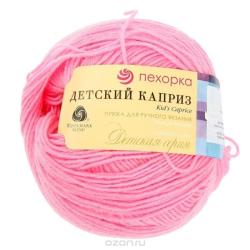 Пряжа для вязания Пехорка "Детский каприз", цвет: ярко-розовый (11), 225 м, 50 г, 10 шт