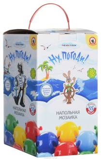 Русский стиль Мозаика напольная Ну, погоди!
