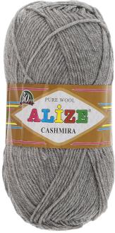 Пряжа для вязания Alize "Cashmira", цвет: средне-серый (21), 300 м, 100 г, 5 шт