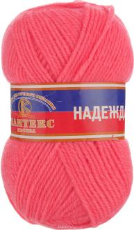 Пряжа для вязания Камтекс "Надежда", цвет: неоновый коралл (116), 220 м, 100 г, 10 шт