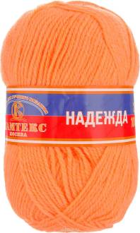 Пряжа для вязания Камтекс "Надежда", цвет: оранжевый (035), 220 м, 100 г, 10 шт