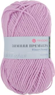 Пряжа для вязания Пехорка "Зимняя премьера", цвет: фиалковый (179), 150 м, 100 г, 10 шт