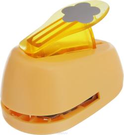 Дырокол фигурный Hobbyboom "5 лепестков", №93, цвет: оранжевый, 2,5 см