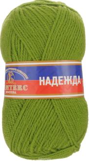 Пряжа для вязания Камтекс "Надежда", цвет: липа (130), 220 м, 100 г, 10 шт