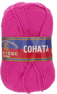 Пряжа для вязания Камтекс "Соната", цвет: неон (224), 250 м, 100 г, 10 шт